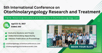 5th International Conference on Otorhinolaryngology Research and Treatment 2026 Conference Poster